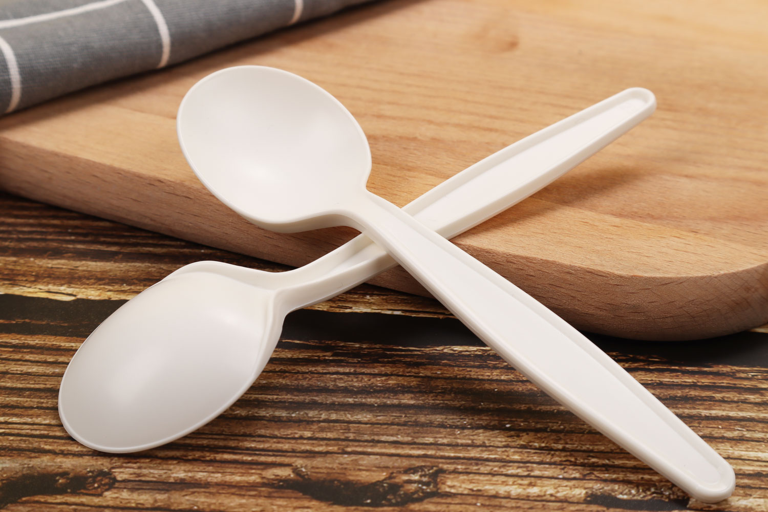 Logo Customized Cornstarch Cutlery Disposable Knife Fork Spoon Eco Friendly Disposable Cutlery