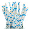 Eco-friendly Disposable Biodegradable Drinking Paper Ecological Paper Printing Straw