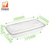 Customize to Go Takeaway Lunch Box Disposable Bento Box Meal Prep Disposable Plastic Food Container with Lid Microwave