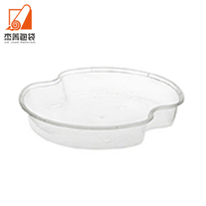 Disposable Single-layer Sandwich Compartment Plastic Takeaway Lunch Box Individually Lined Tray Without Lid Box