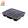 Disposable Five-compartment Fast Food Microwaveable High Volume Takeaway Lunch Packing Box Food -grade With Lid