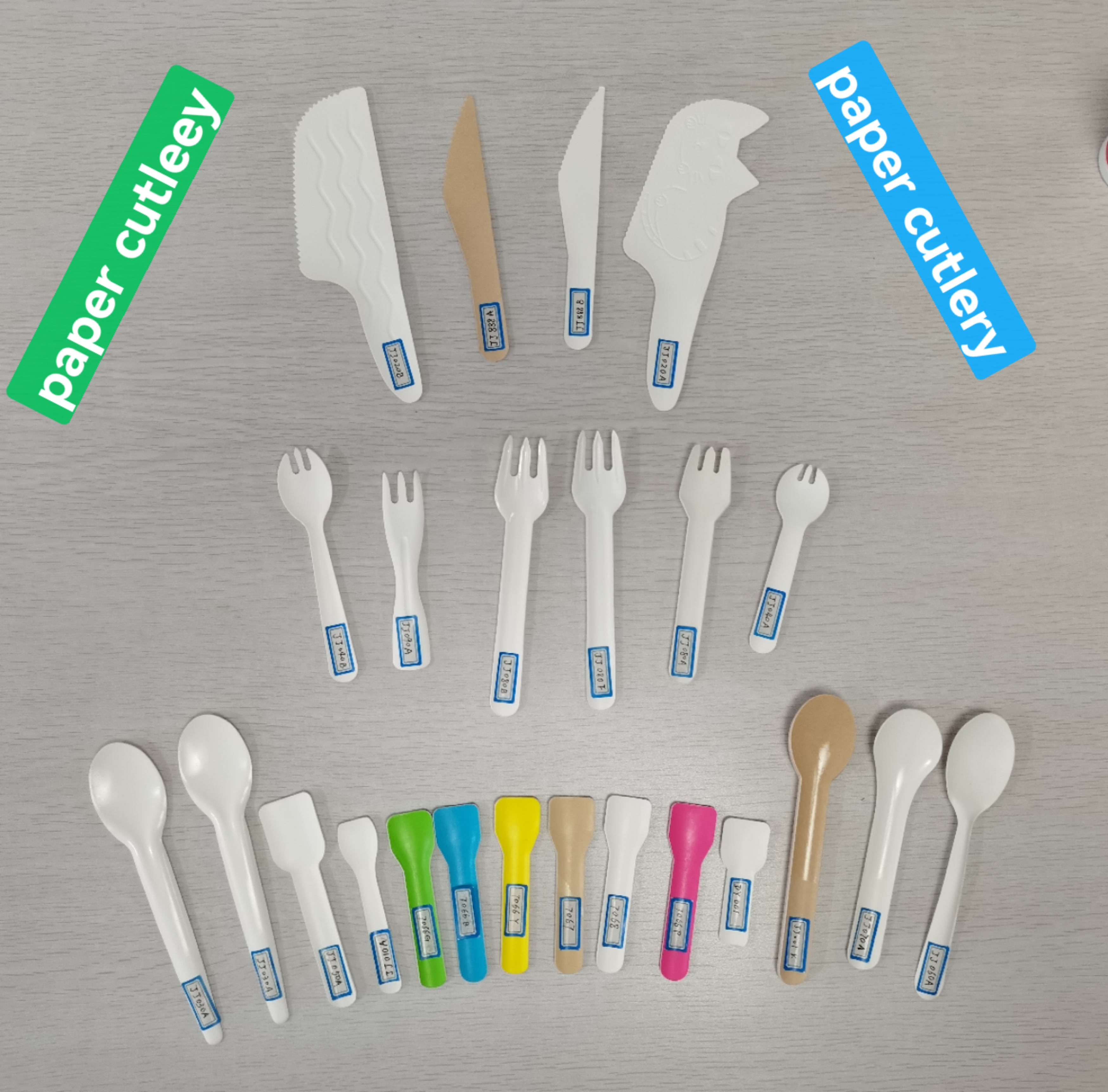 Paper Ice Cream Spoon