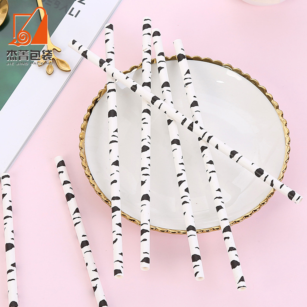 Wholesale Paper straw Disposable drinking paper straw wedding party supplies tools