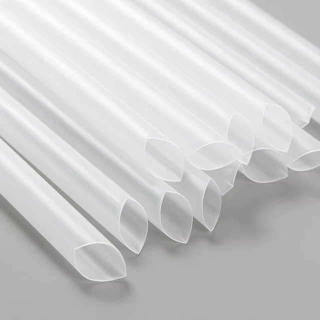 PP New Design 2024 Hot Sale Disposable Drinking Straws White Black Or Customized Color Factory Made Food Grade Flexible Straw