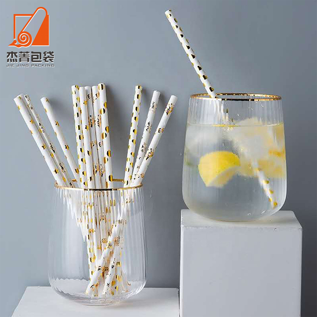 Cheap Paper straw Drink tube Biodegradable straws are durable and environmentally friendly
