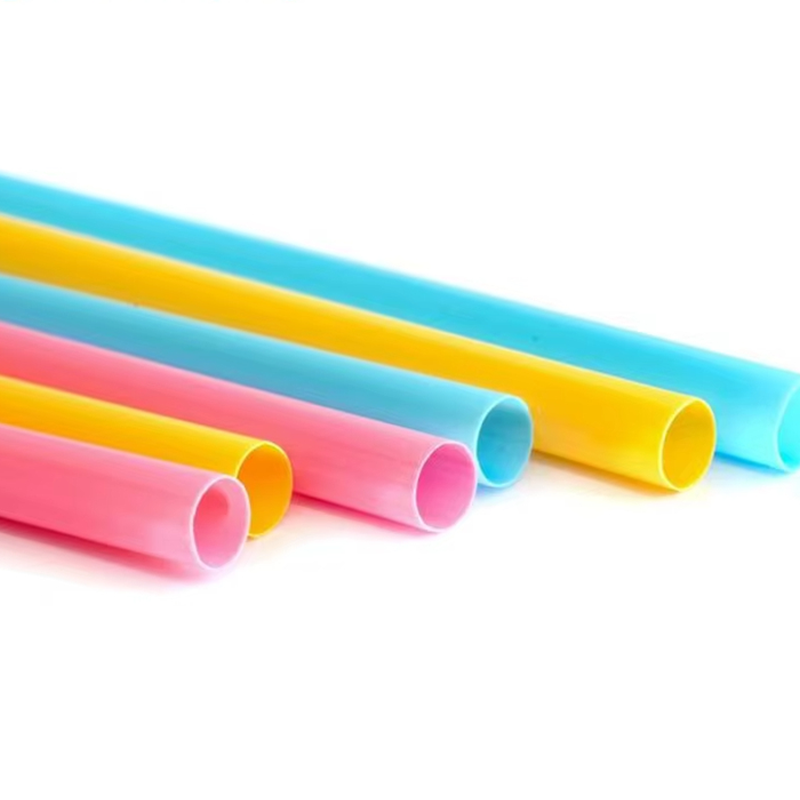 Factory Wholesale 8mm 10mm 12mm Custom Compostable Bendy Straws Non Plastic PLA Biodegradable Straws Flexible Drinking Straw