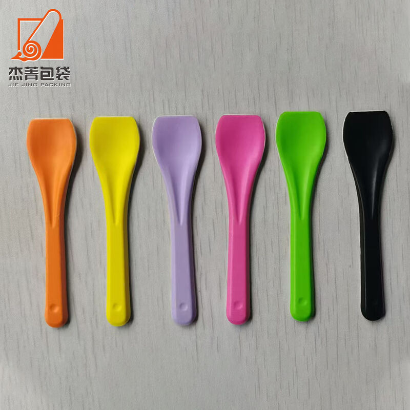Environmentally friendly materials degradable disposable paper tableware Ice Cream spoon and dessert spoon Cutlery