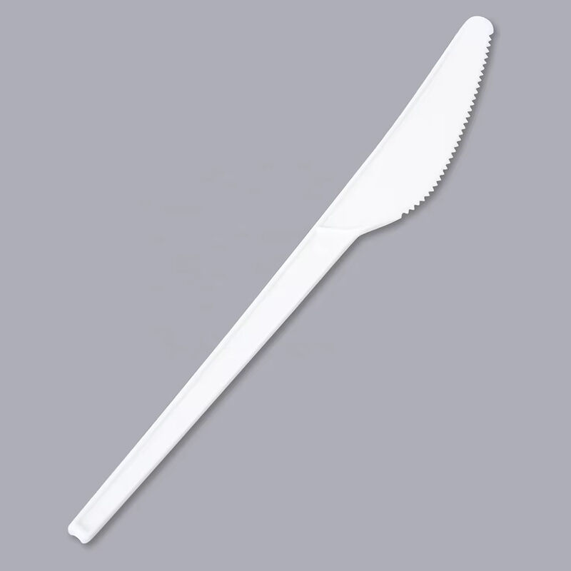 Factory Supplier Price wholesale 6.5inch Eco-friendly Disposable Compostable Cornstarch knife