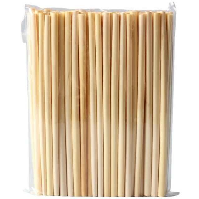 2024 high quality wholesale plastic free reed grass wheat straw for milk tea drinking