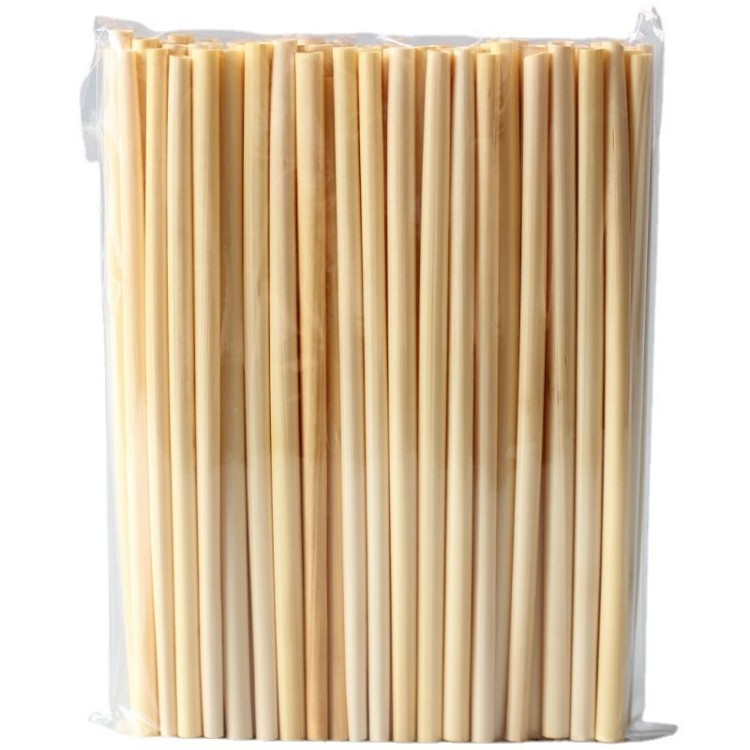 2024 high quality wholesale plastic free reed grass wheat straw for milk tea drinking