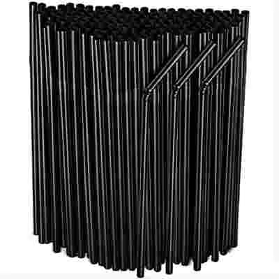 Atops Bendable Disposable Drinking Straws Flexible Bendy Straws Disposable Plastic Straws Drinking