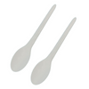 China Wholesale Customized Biodegradable White Eco-friendly Tableware Disposable Spoon