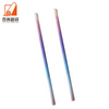 Customized Colorful Biodegradable Paper spoon straw Environmental Protection Hot And Cold Drink Paper straw
