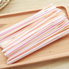 Disposable Colored Elbow plastic 100 Piece Set Extended And Bendable Straw