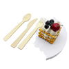 Natural Birch Wood Fancy Wooden Disposable Cutlery Spoon Fork Knife Set