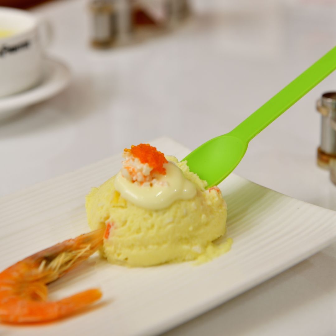 Customized Colored Ice Cream Frozen Yogurt Spoon Plastic Disposable Spoons