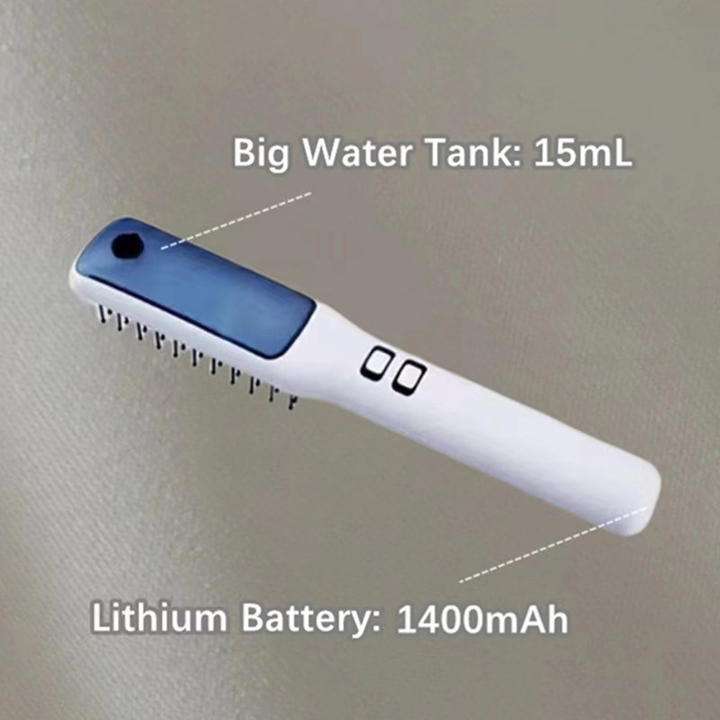 Hair moisturizing comb Micro Mist Technology, Portable, Rechargeable