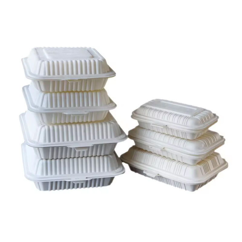 600ml disposable airtight food storage & container,disposable lunch box takeaway food,corn starch disposable lunch box