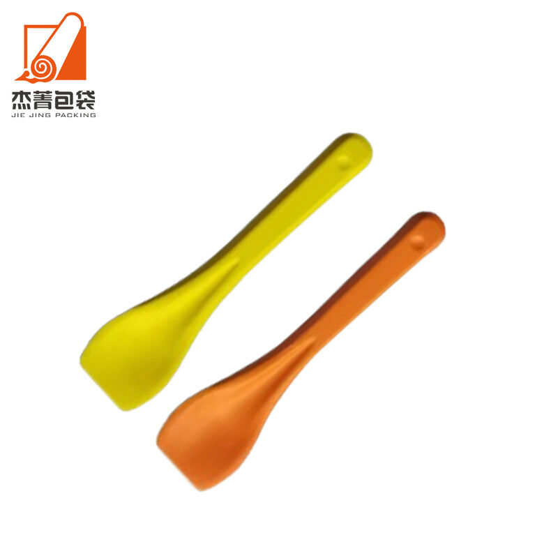 Environmentally friendly materials degradable disposable paper tableware Ice Cream spoon and dessert spoon