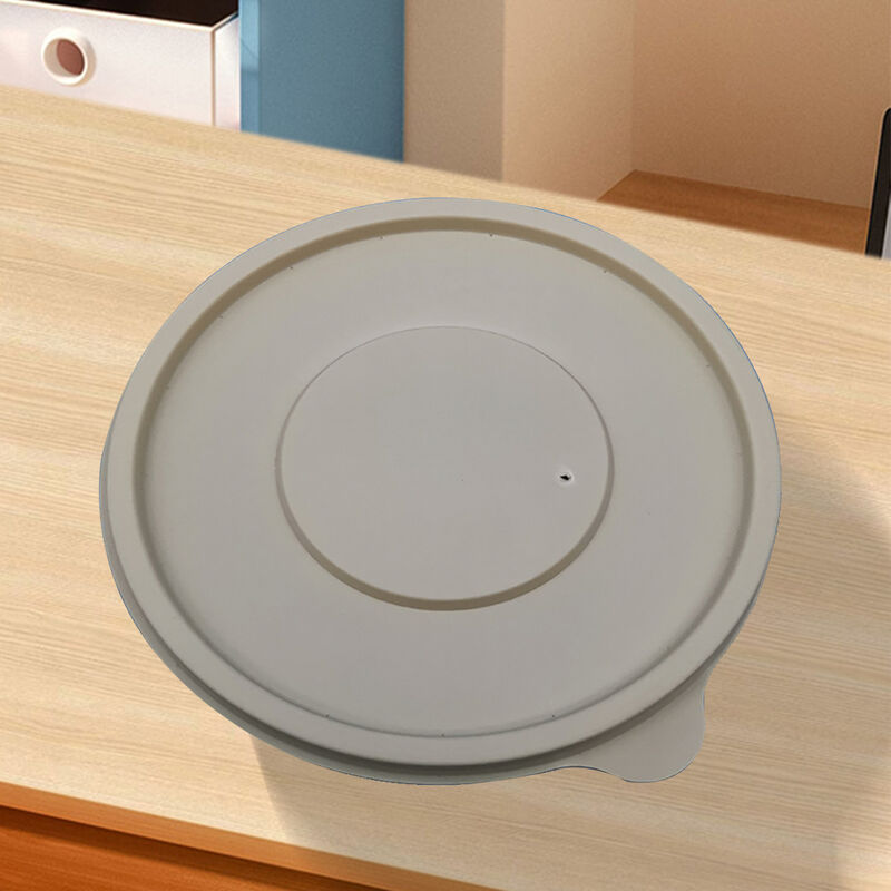 Eco-Friendly Biodegradable Plastic Takeaway Food Packing Hot Noodle Soup Flat Lid Disposable 120 Mm Corn Starch Bowl Lid