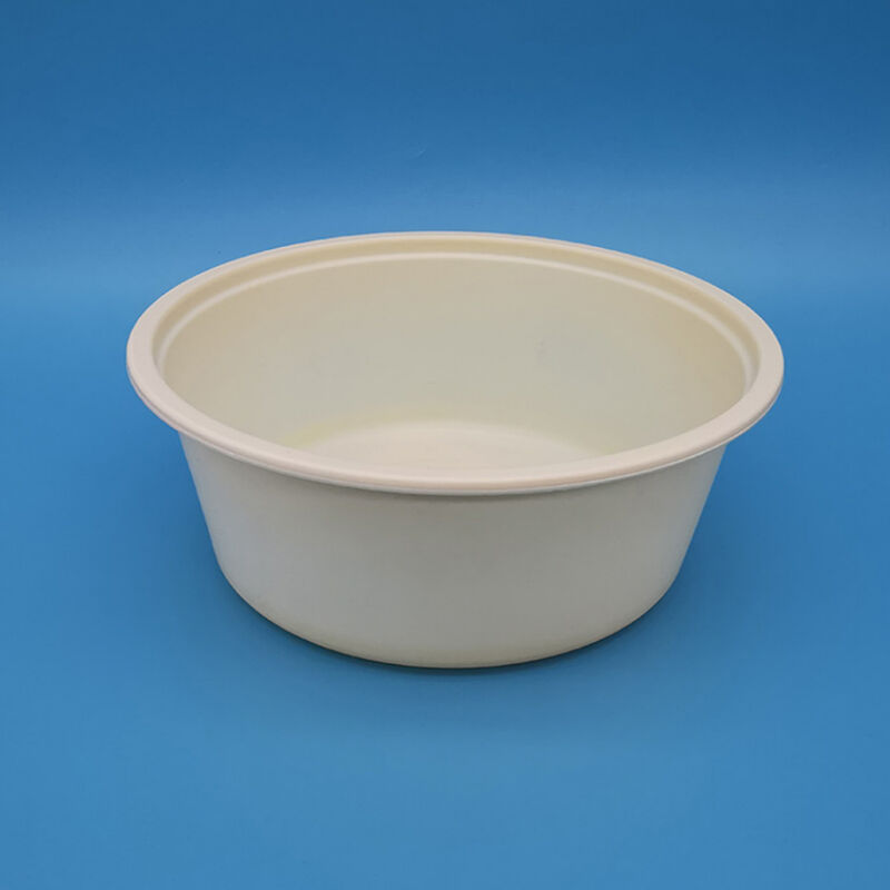 Factory Supplier Price Disposable cornstarch tableware 700ML bowl 100% biodegradable
