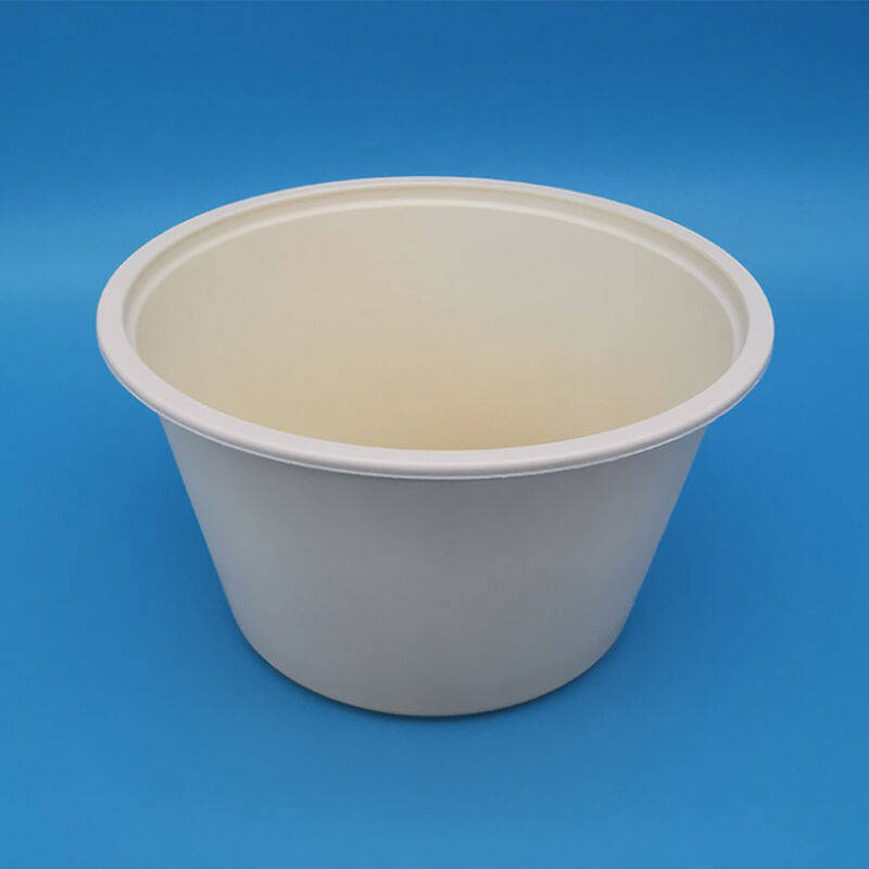 Eco Friendly Biodegradable cornstarch Soup Bowls Takeaway Food Packaging Disposable Soup Bowl