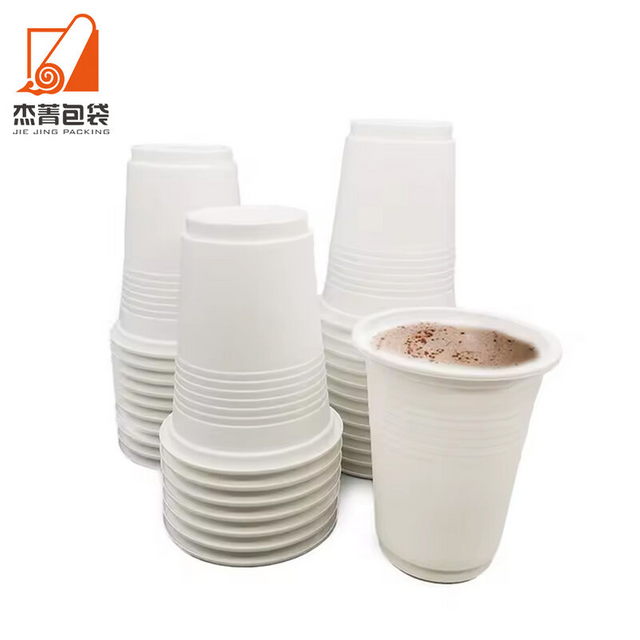 Supplier Customized 1000pcs corn starch 12oz 340ml hot and cold beverage biodegradable disposable corn starch coffee cup
