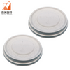 Cheap Customize 98mm Biodegradable Corn Starch Hot Cold Coffee Drink Round Flat Disposable Ice Cream Cup Lid