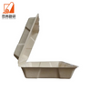 Biodegradable To-go Food Containers Bio-degradable Restaurant Containers Lunch Hamburger Box Bagasse Pulp Ecofriendly Disposable