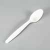Natural Eco-friendly Cornstarch Spoon Food grade Biodegradable Dinner Tableware Disposable Cutlery Spoon
