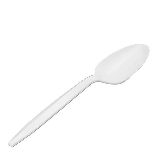 Best Selling Disposable plastic cutlery160mm Tea spoon 7