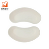 New novelty moon sugarcane bowls, disposable bagasse pulp crescent tray
