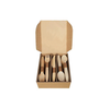 Biodegradable disposable wooden bulk birch wood spoon / forks / knives cutlery set