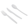 Disposable Knife Fork Spoon Bagasse Product Sugarcane Bagasse Raw Material Bagasse Tableware For Party