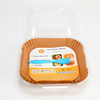 Reusable Non Stick Collapsible 50pcs 9 Inch 6.3inch Ce Burden 100 Pcs Disposable Paper square Silicone air Fryer Liners