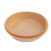 Wholesale air Fryer Food Grade Disposable Paper Liners Round White Kraft air Fryer Paper Bowl
