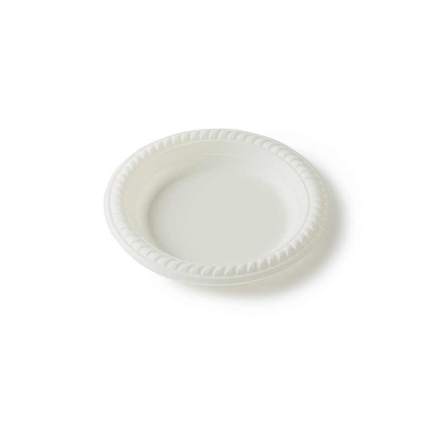 Biodegradable Disposable Travel Party Rectangular 9 10 Inch Cornstarch Plates for Food