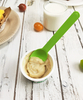 Cornstarch tableware Disposable cornstarch ice scoop Biodegradable disposable straw yogurt scoop