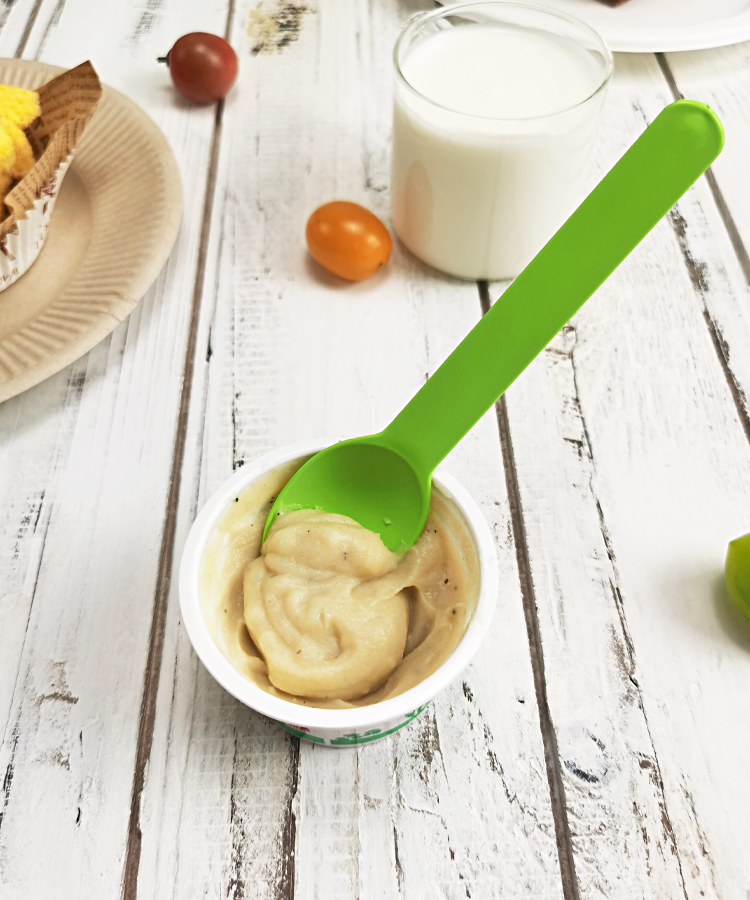 Cornstarch tableware Disposable cornstarch ice scoop Biodegradable disposable straw yogurt scoop