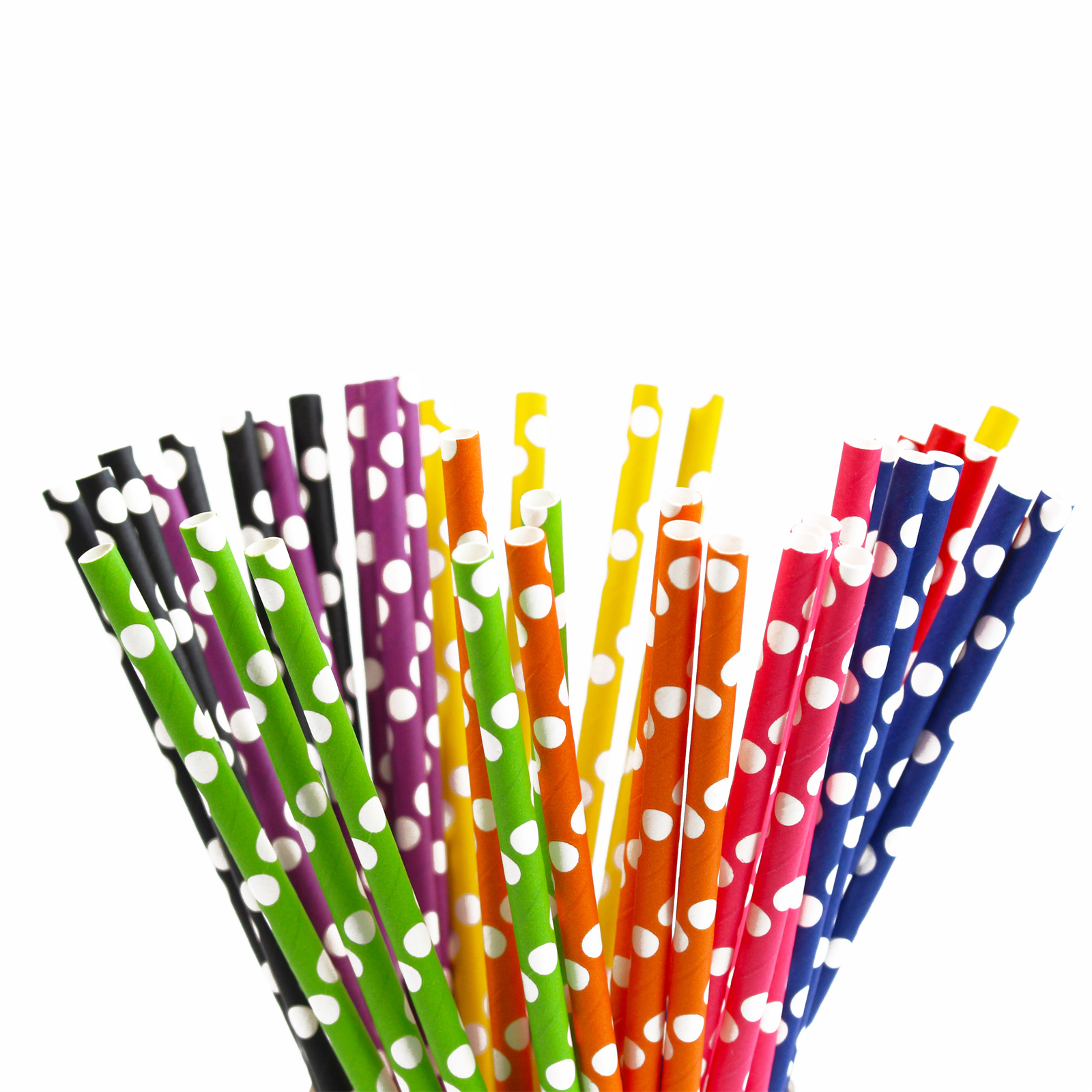 Biodegradable Colorful Hot Selling Drinking Paper Biodegradable Paper Straws for Party