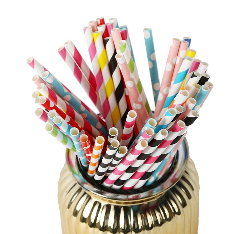 High Quality Drinking Straws Wholesale Biodegradable Best Paper Straws for Sale Supplier 