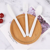 Customizable Renewable CPLA Compostable Disposable Cutlery Set Biodegradable Onboard Catering Plastic Plates & Bowls
