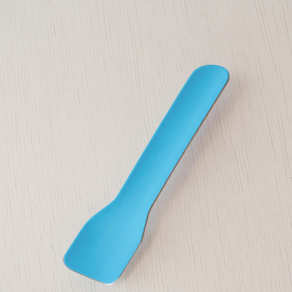 Wholesale of Disposable Paper Spoons for Cakes and Desserts Mini Paper Spoons That Are Environmentally Friendly and Degradable