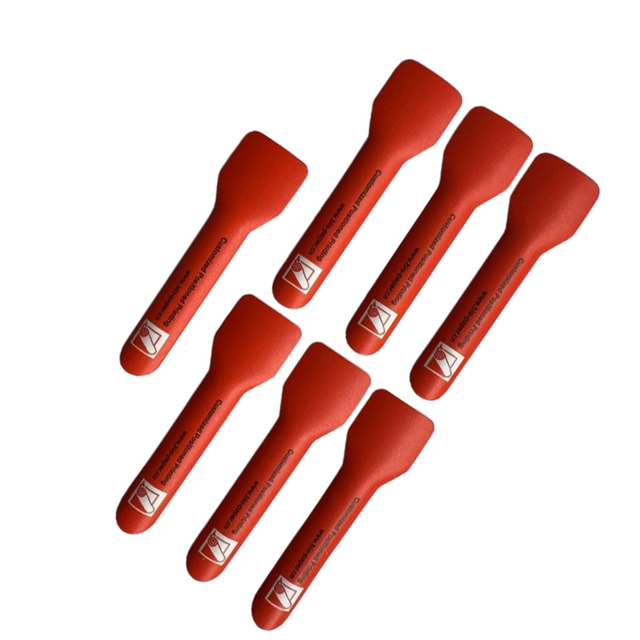 Customized disposable eco-friendly tableware, paper desserts, ice cream spoons