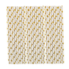 China Wholesale Thanksgiving Christmas Decorative Gold Color Biodegradable Disposable Drinking Paper Straw