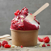 Wooden Mini Ice Cream Spoon Dessert Spoon Fruit Spoon