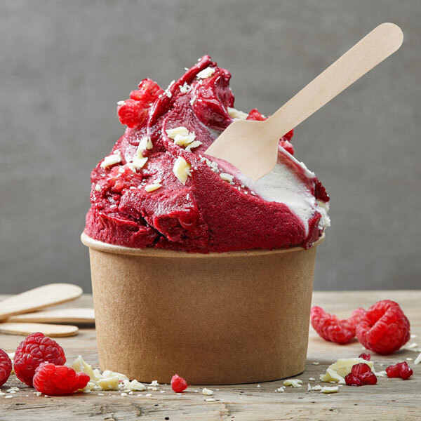 Wooden Mini Ice Cream Spoon Dessert Spoon Fruit Spoon