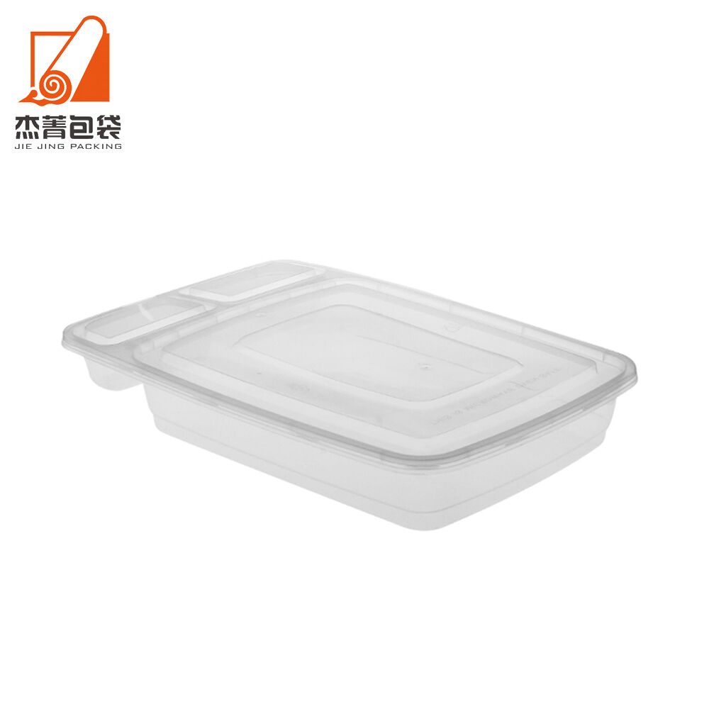 Disposable Fried Dumplings Breathable Holes Wonton Roast Duck Separated From the Flavor of the Pack with Lid Takeaway Box