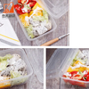 1250 American-style Long Square Box Single Compartment for Hot Food Delivery and Meal Prep Take Out