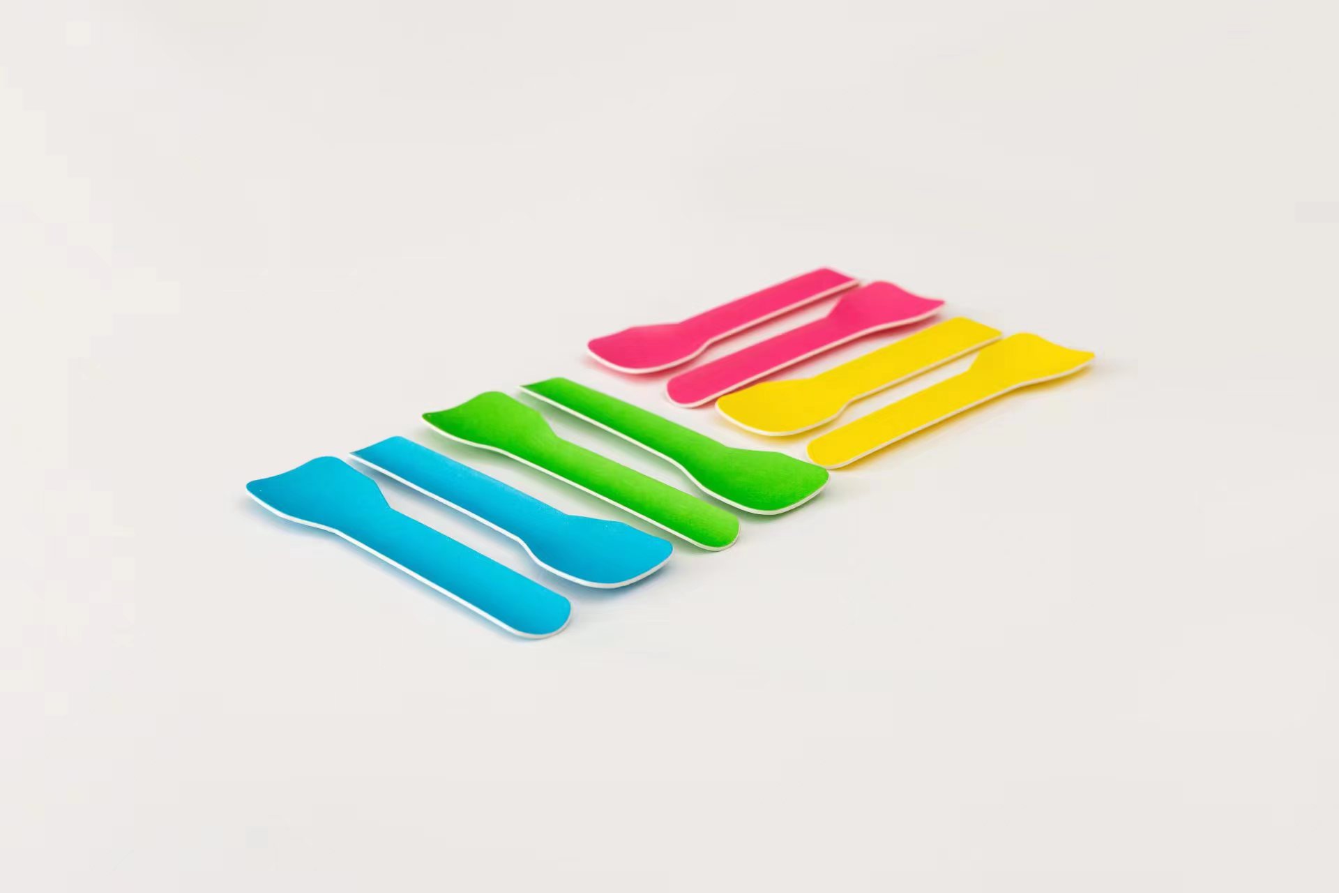 Food Grade Biodegradable Disposable Tableware Paper Ice Cream Spoon